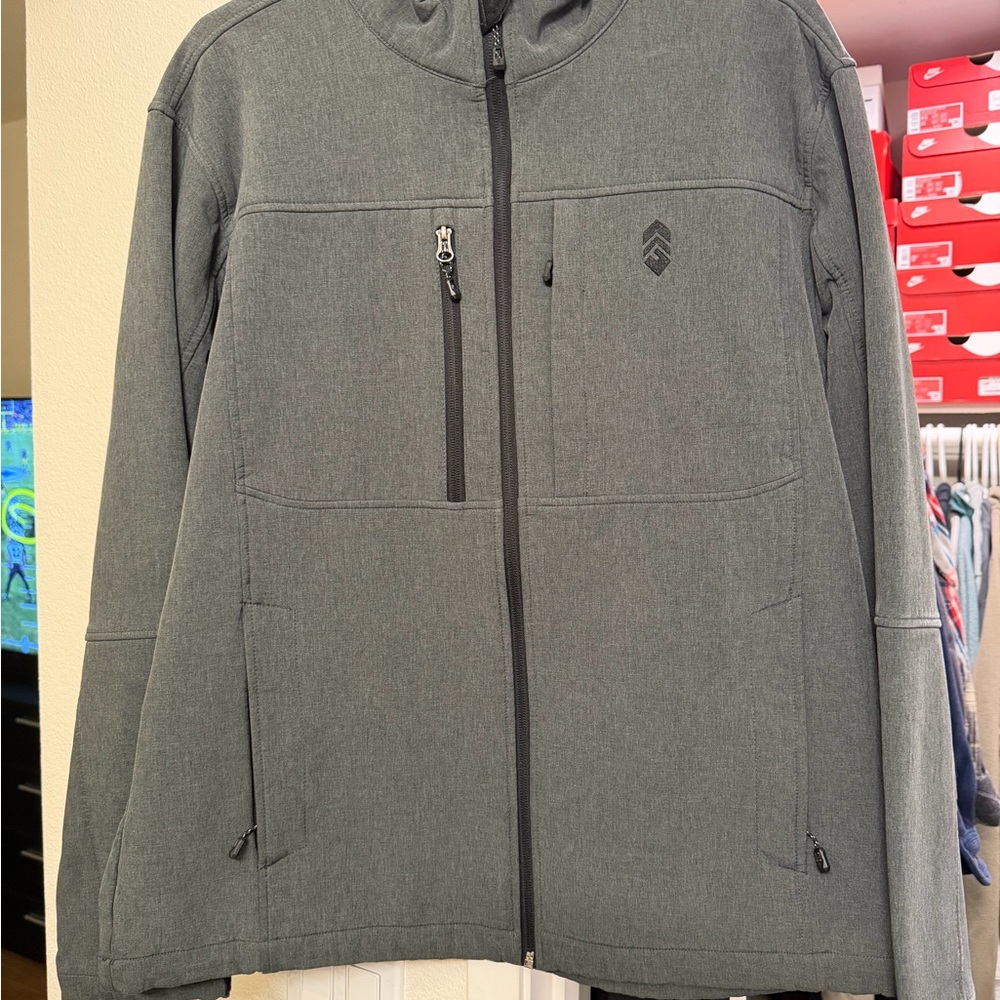Free Country Men's Charcoal Performance Jacket